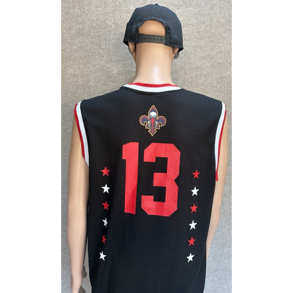 NBA New Orleans Pelicans Basketball Ultra Game Jersey Size XL #13 Est. 2013 GUC